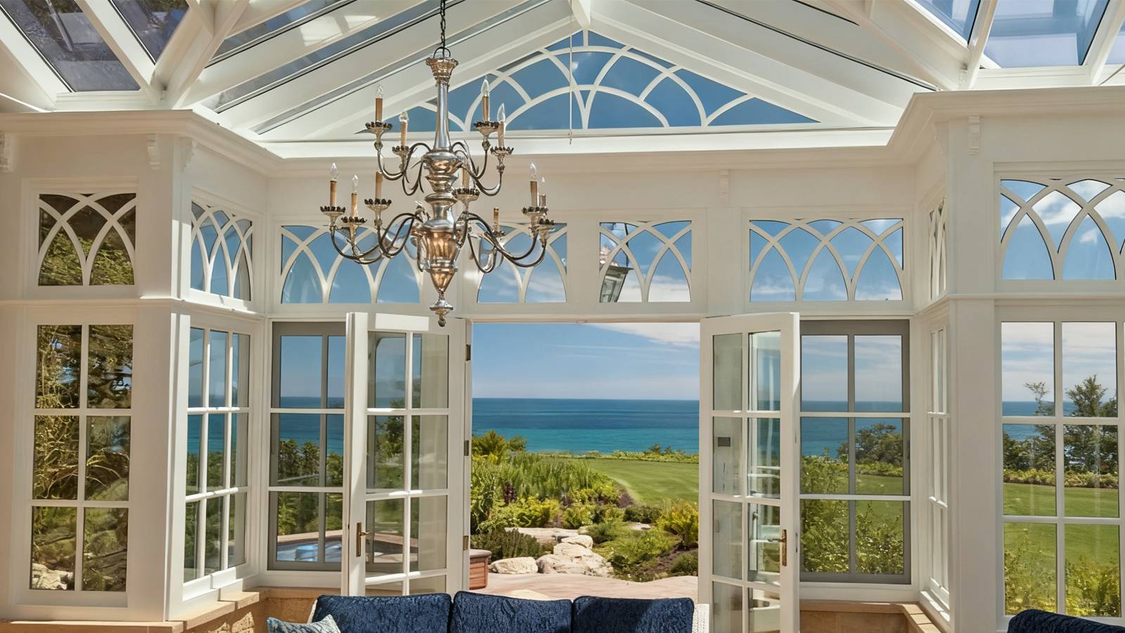 glass sunroom, natural light, sunroom glass panels